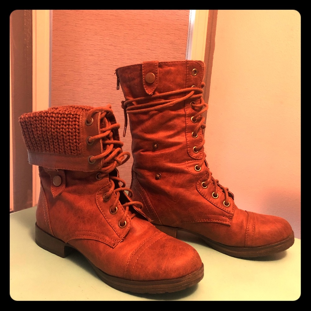 Brown boots